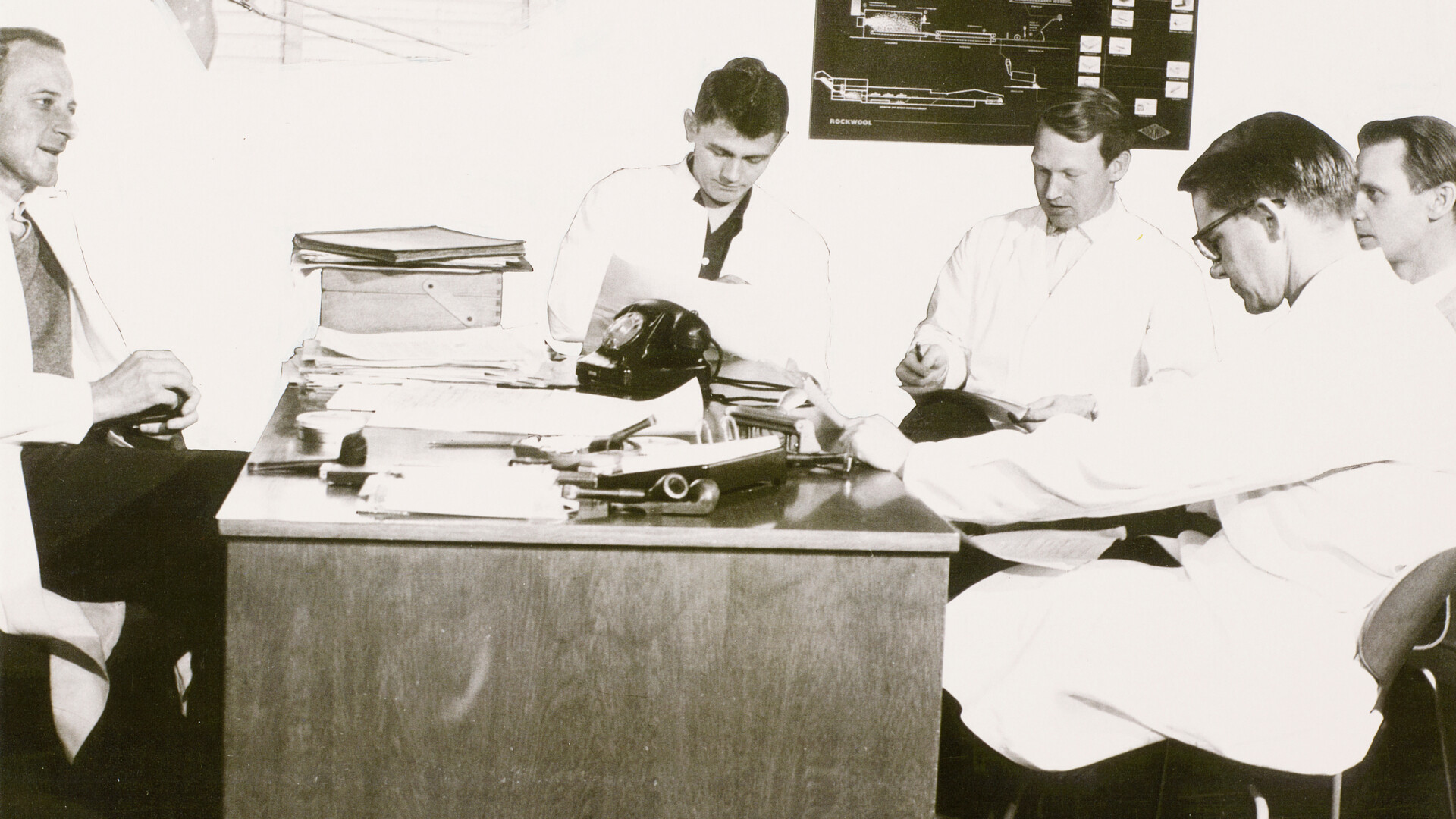 ROCKWOOL Laboratory management 1963